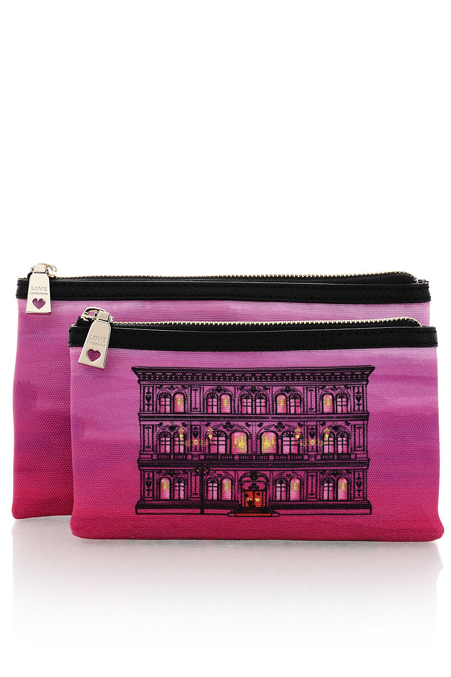 Ροζ Τσαντάκια Καλλυντικών - Love Moschino | Γυναικεία Πορτοφόλια
