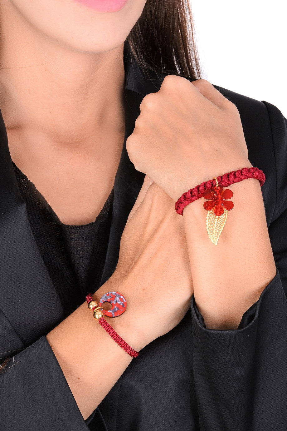 Κόκκινο Ελαστικό Βραχιόλι - Mancoti | Κοσμήματα