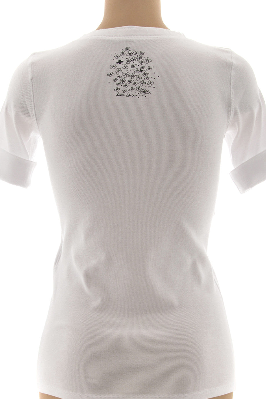 Λευκό Κοντομάνικο Τοπ | Γυναικεία Ρούχα