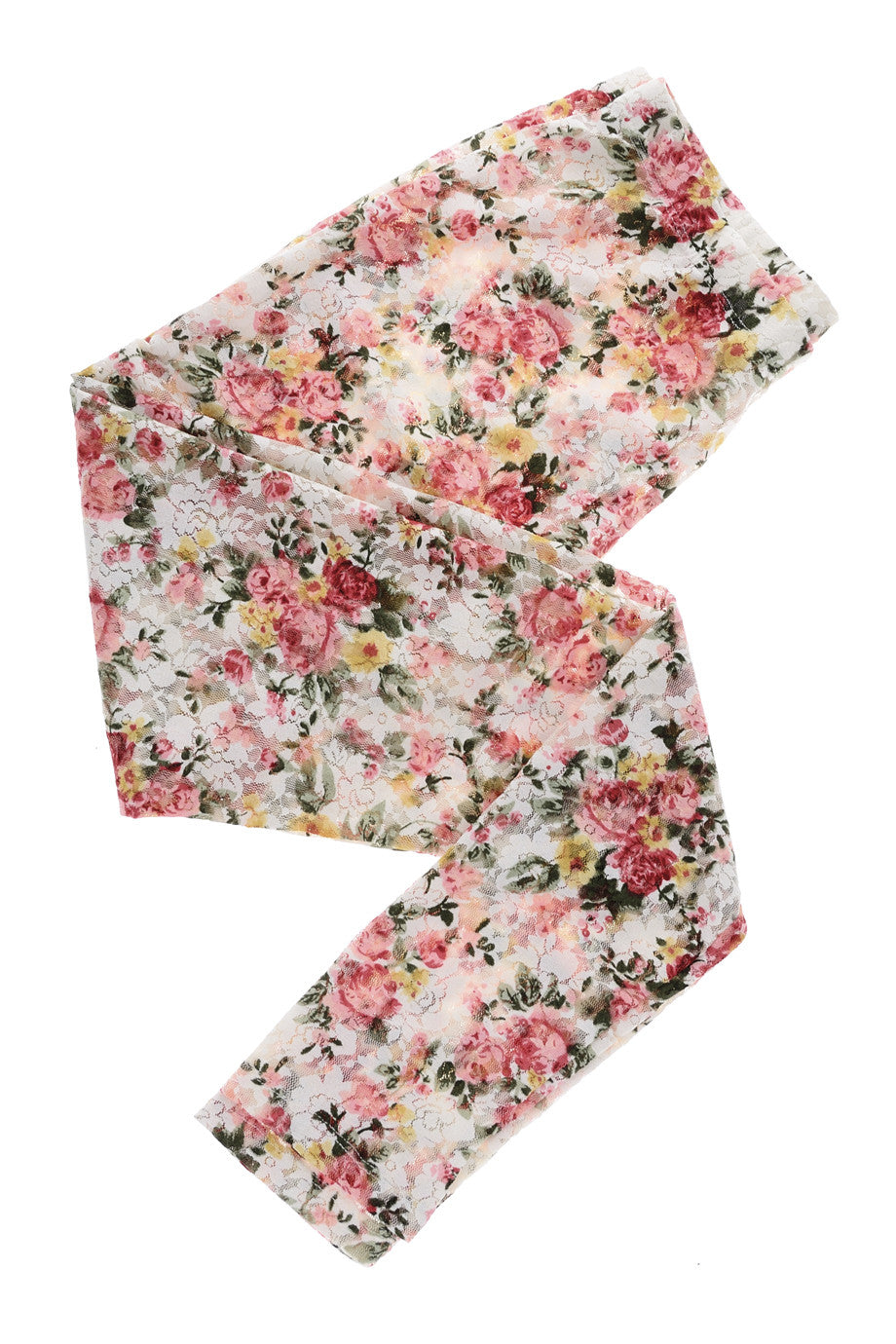 MISMASH SICILIA Φλοράλ Κολάν με Δαντέλα