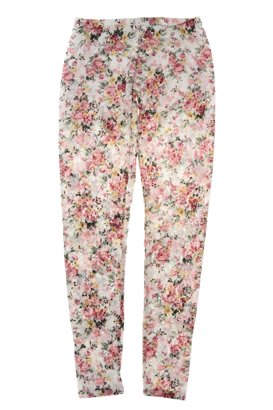 MISMASH SICILIA Φλοράλ Κολάν με Δαντέλα