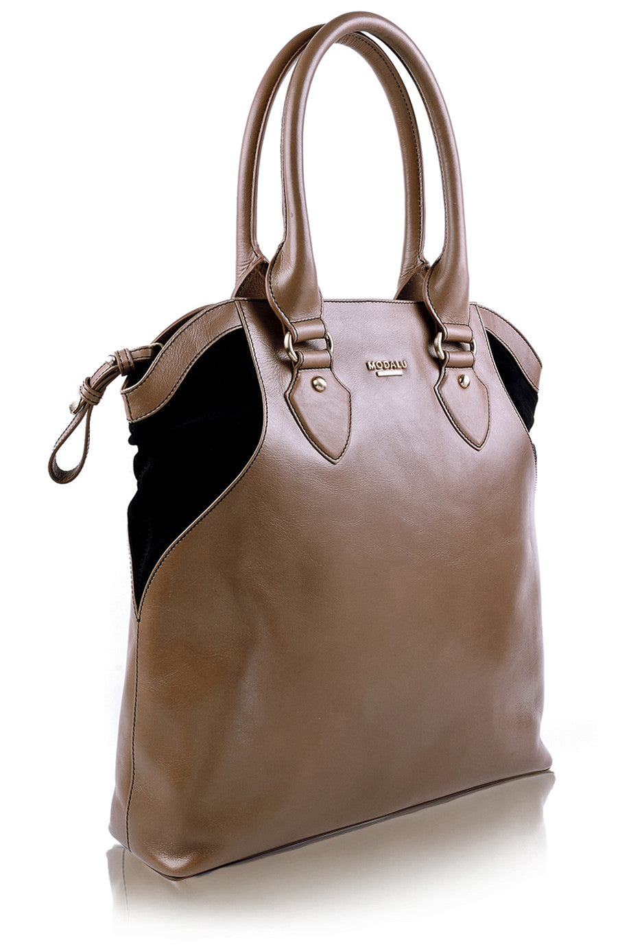 KELIS Large Brown Leather Bag