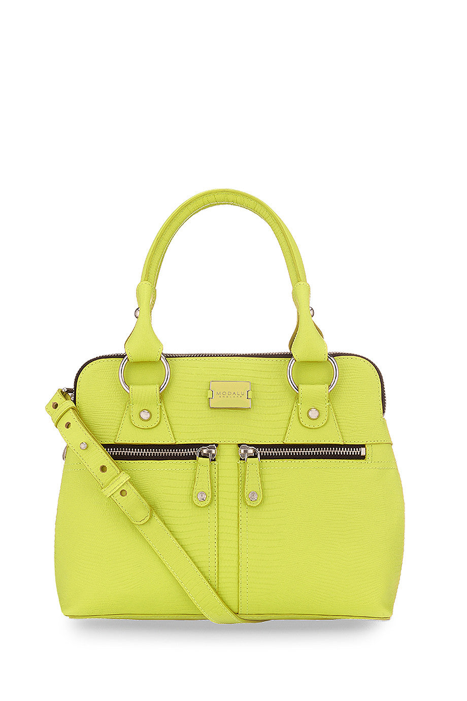 PIPPA Lemon Leather Crossbody Bag