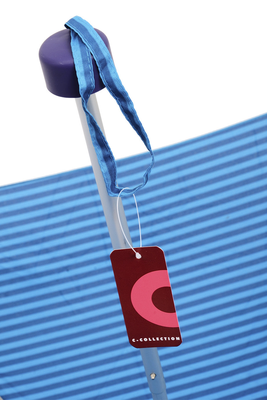 Μπλε Ριγέ Ομπρέλα - Morellini | Γυναικείες Ομπρέλες