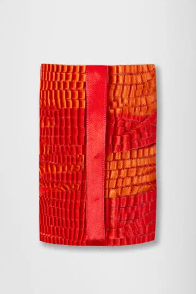 NEOS-01 Πορτοκαλί Πολύχρωμο Υφασμάτινο Βραχιόλι - Alexandra Tsoukala | Κοσμήματα - Βραχιόλια