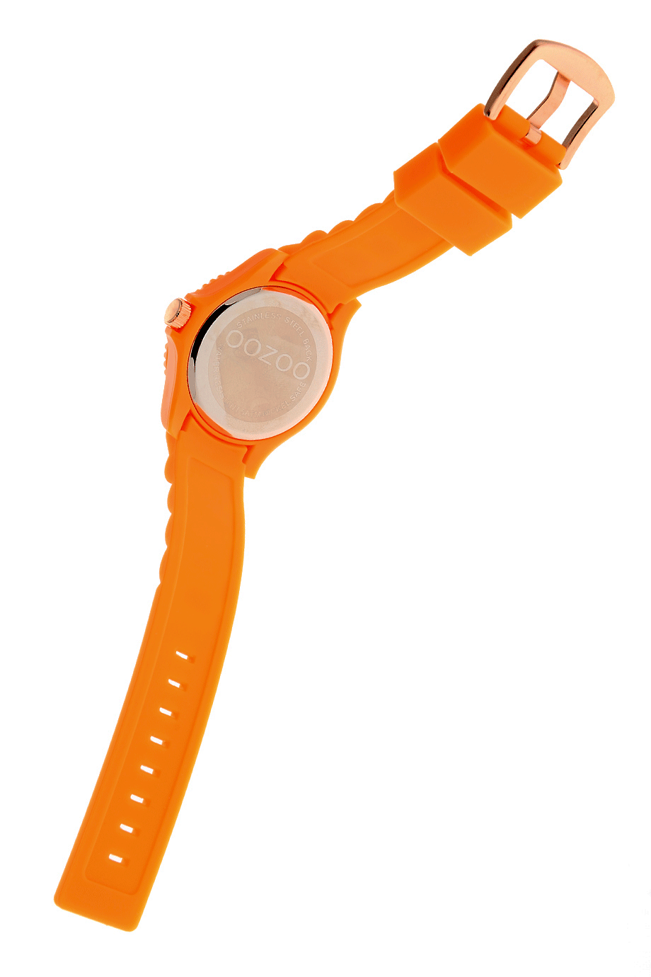 OOZOO FLUO Orange Silicone Watch