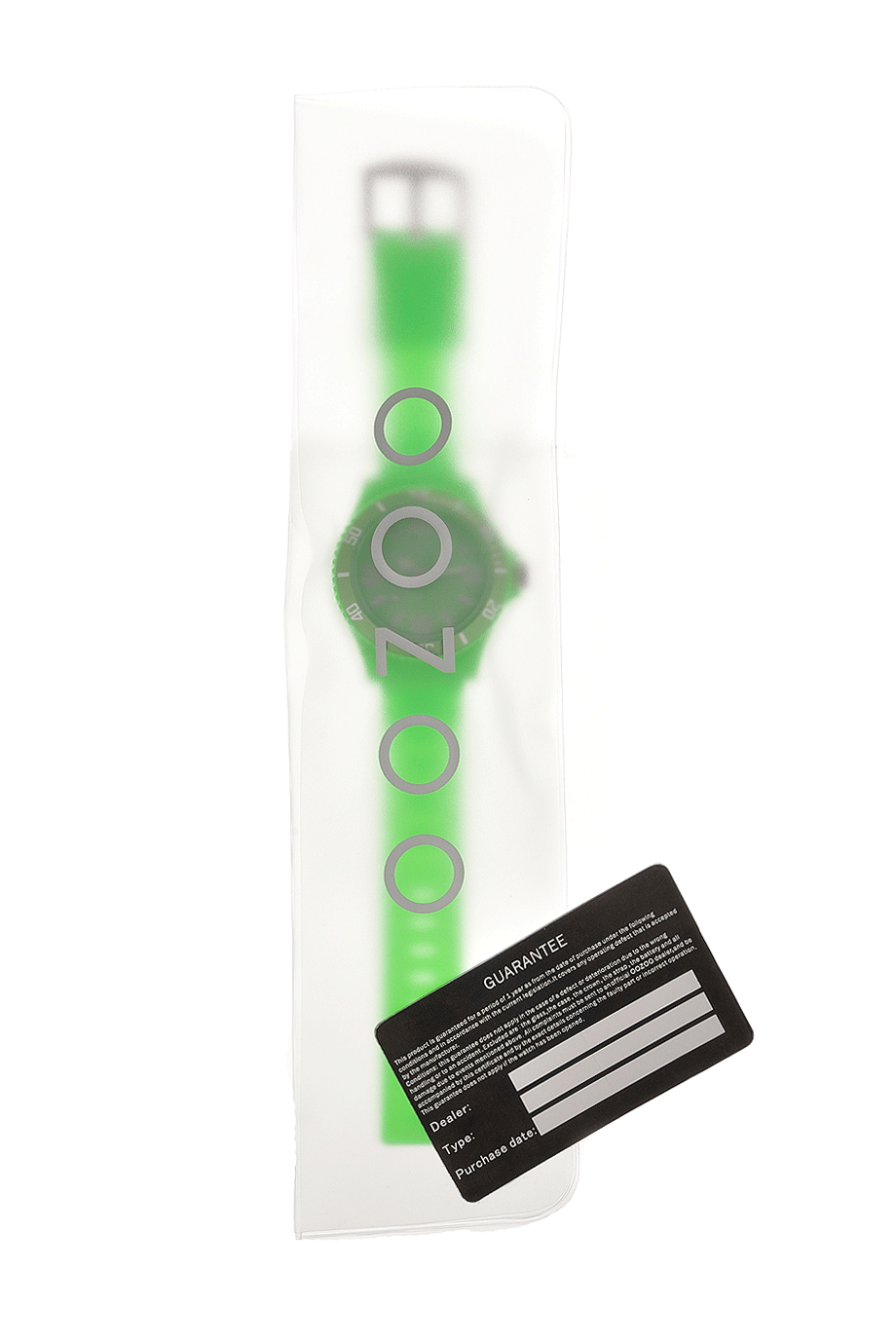 GREEN Phosphorescent Green Watch