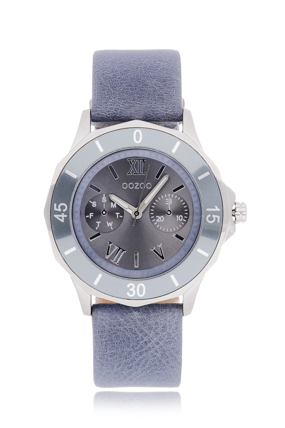 OOZOO C5317 Blue Gray Watch