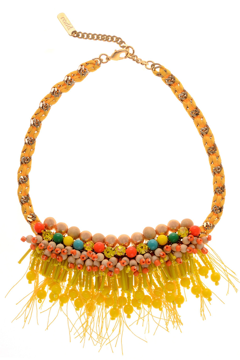 Κίτρινο Κολιέ με Πέρλες | Κοσμήματα