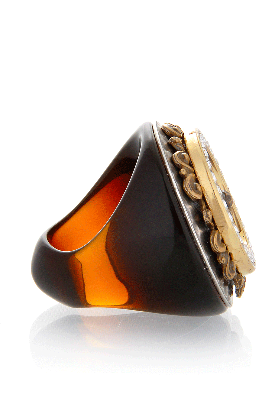 Archaic Καφέ Μπρονζέ Δαχτυλίδι - Ringseclectic | Κοσμήματα Δαχτυλίδια | Archaic Brown Bronze Ring