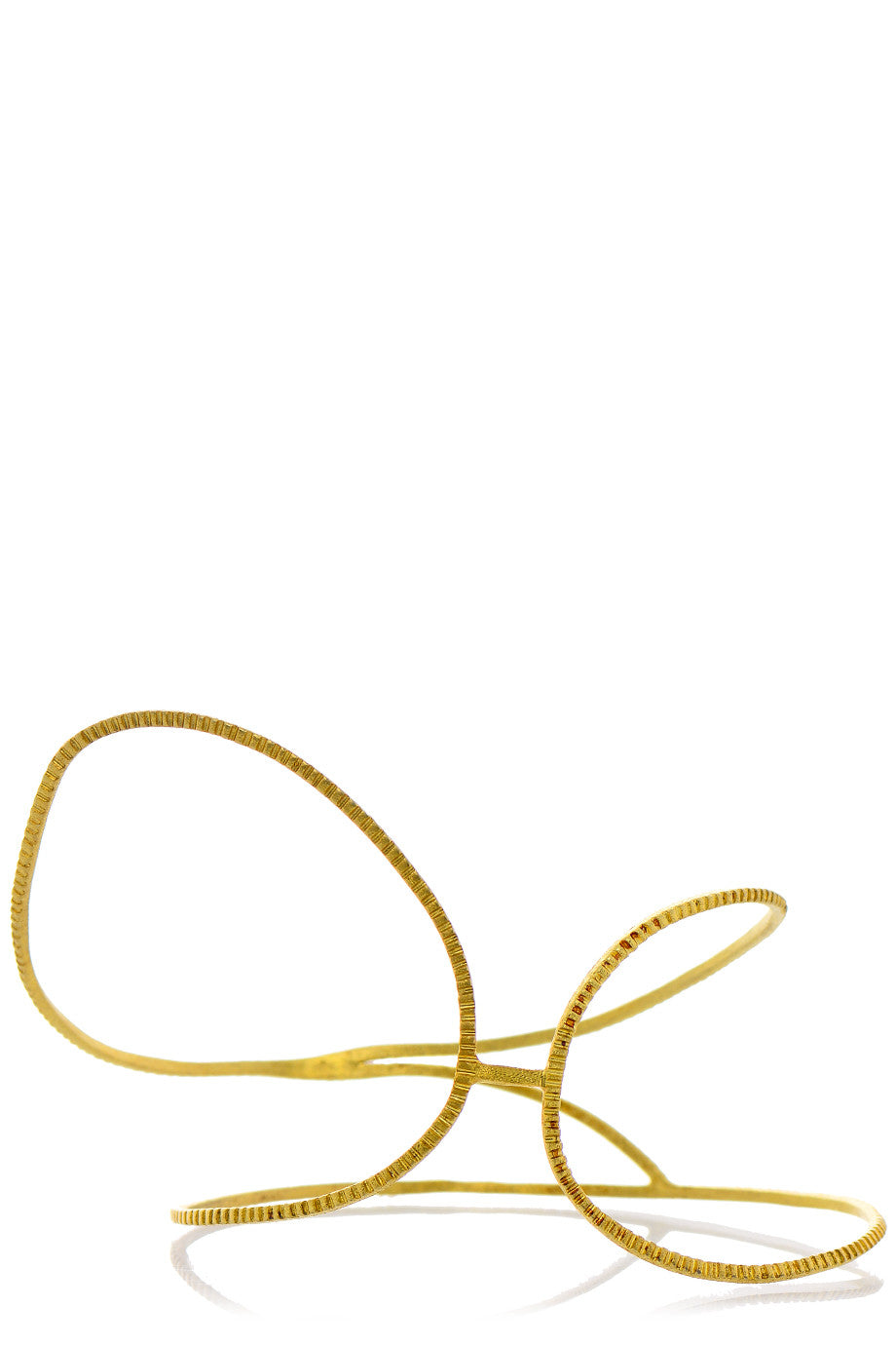 Χειροποίητη Επίχρυση Χειροπέδα - Sarina | Κοσμήματα