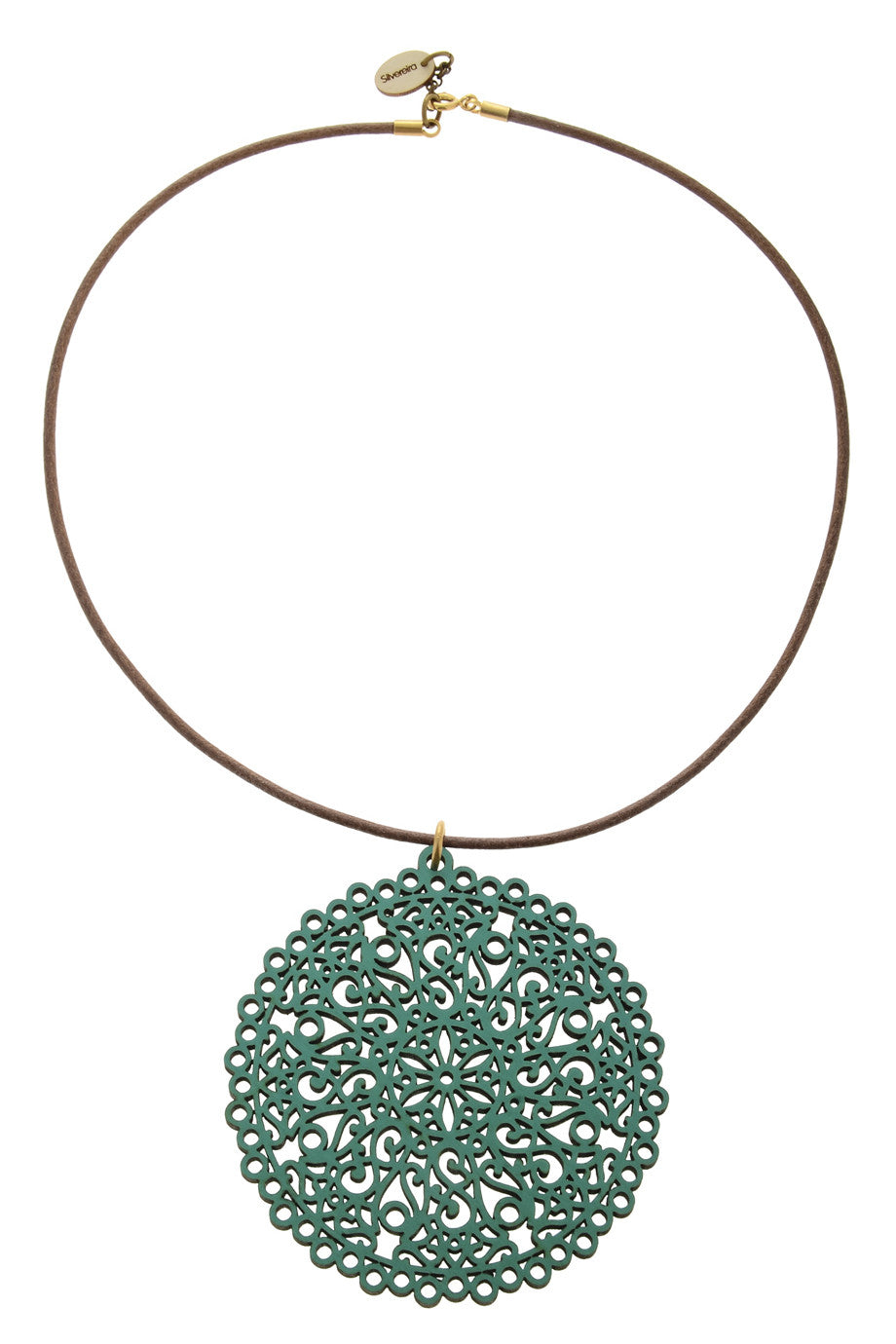 Πετρόλ Ξύλινο Μενταγιόν | Κοσμήματα