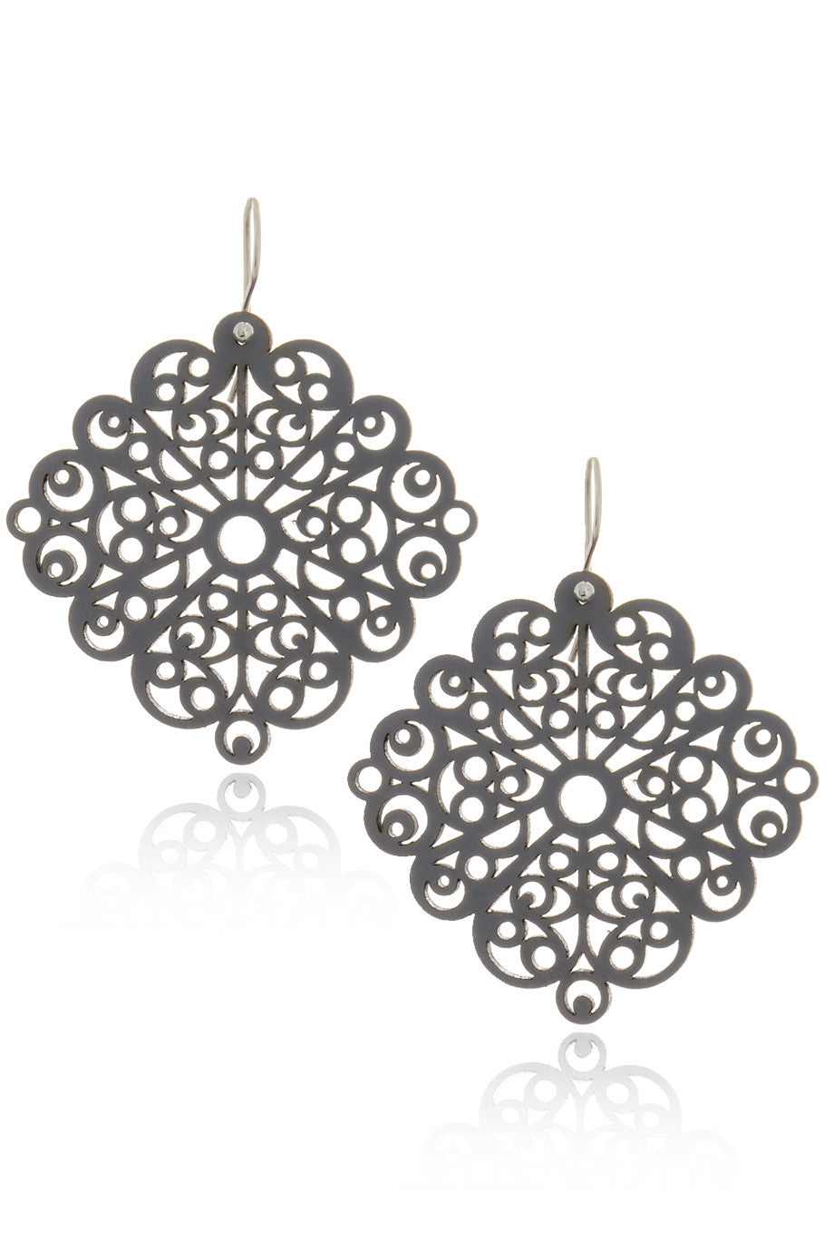 Γκρι Ξύλινα Σκουλαρίκια | ΚοσμήματαEnvico Γκρι Ξύλινα Σκουλαρίκια | Κοσμήματα - Σκουλαρίκια