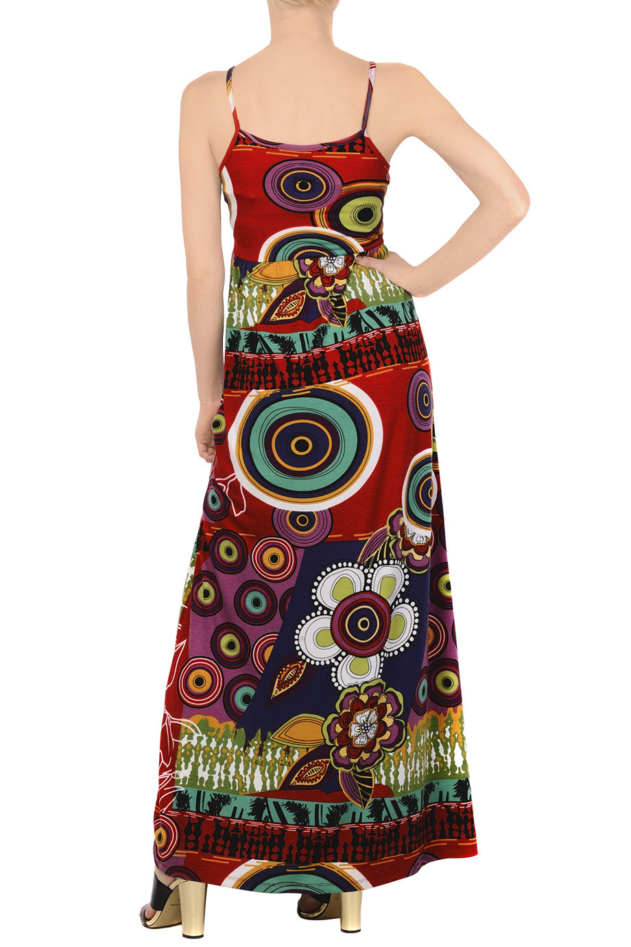 Πολύχρωμο Μάξι Φόρεμα | Φορέματα - Smash!