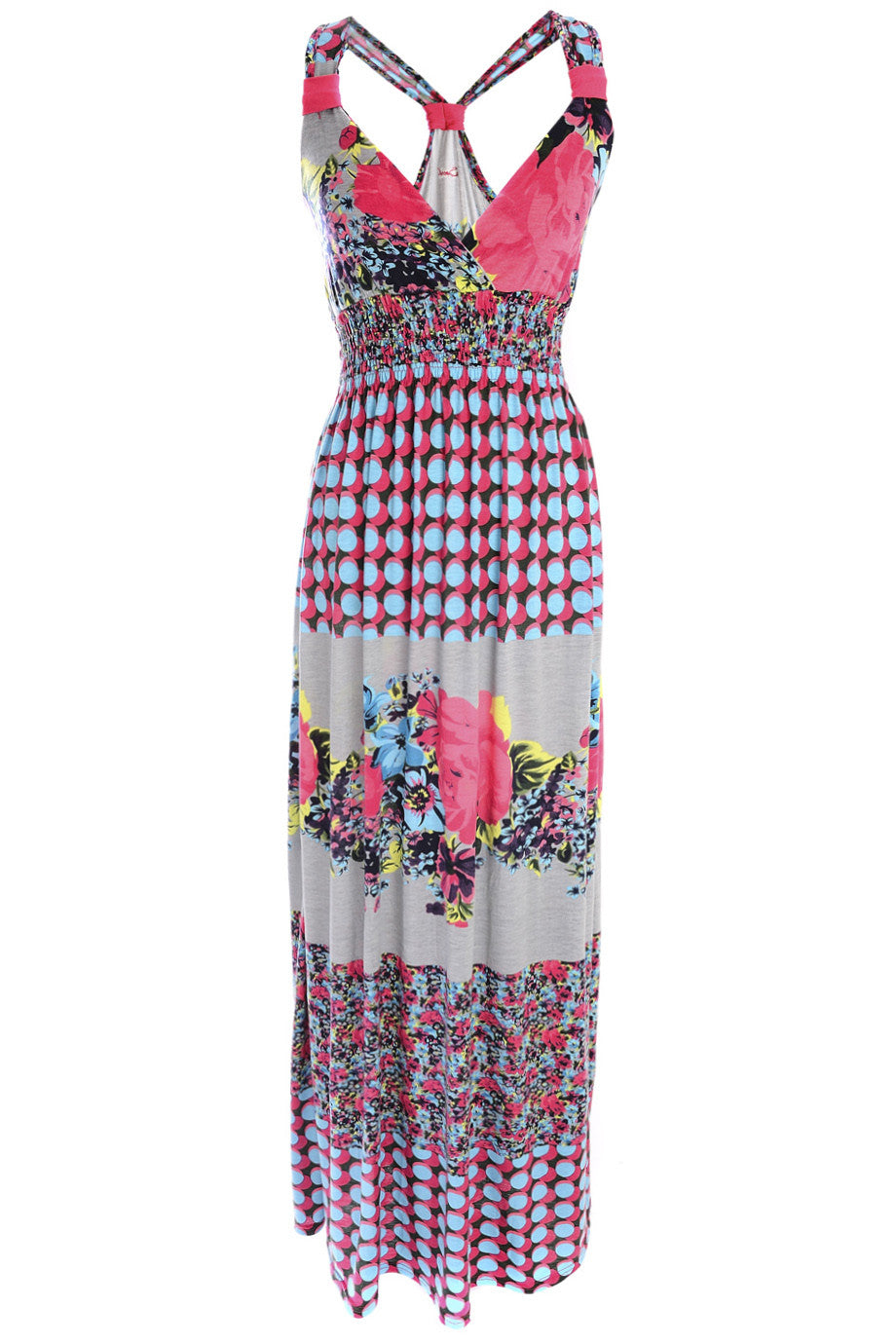 Πολύχρωμο Μάξι Φόρεμα | Φορέματα - Smash!