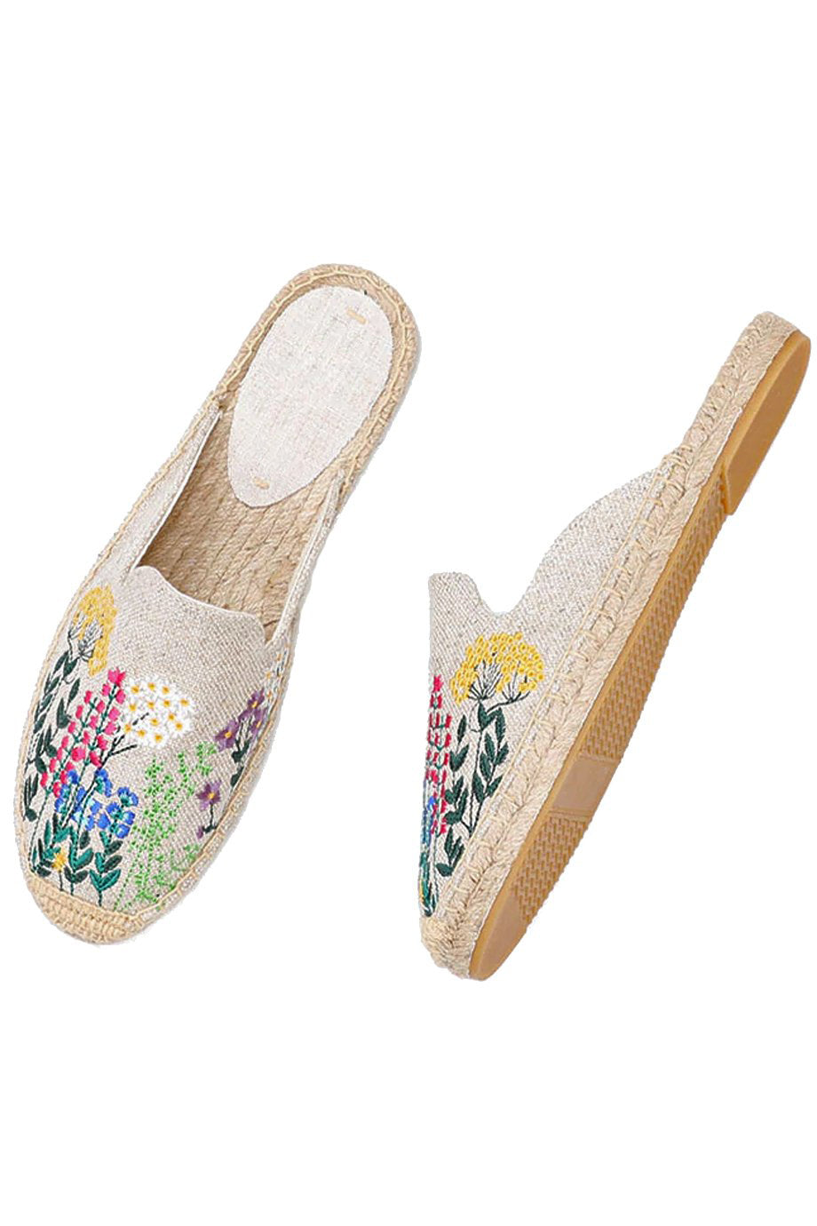 Pelucia Μπεζ Εσπαντρίγιες με Κέντημα | Γυναικεία Παπούτσια - Εσπαντρίγιες