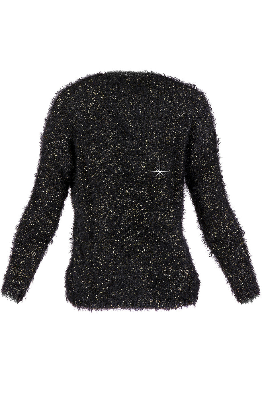 Μαύρη Χνουδωτή Μπλούζα | Γυναικεία Ρούχα