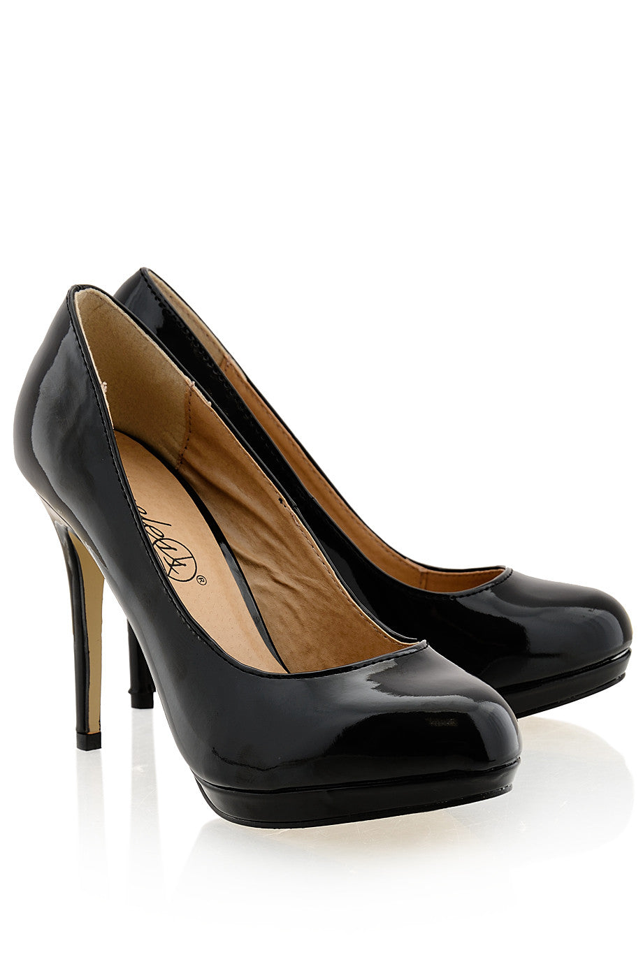 Μαύρες Λουστρίνι Γόβες | Γυναικεία Παπούτσια