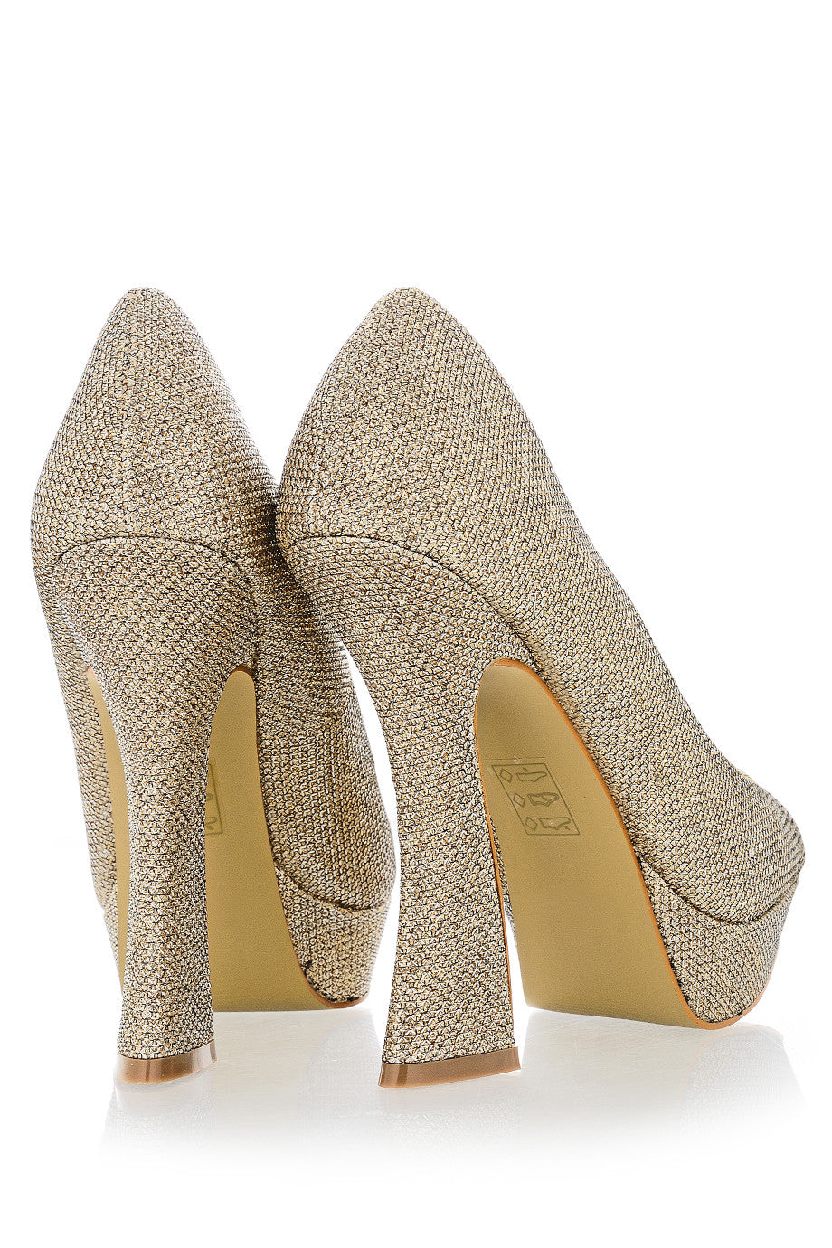 Χρυσές Πλατφόρμες | Γυναικεία Παπούτσια