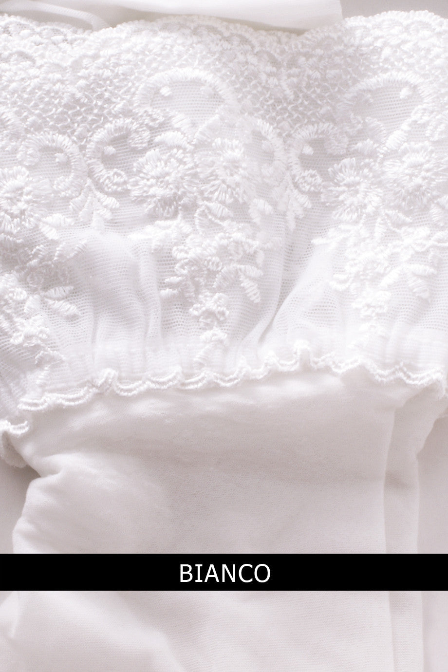 TRASPARENZE SPOSA MINERVA Νυφικές Λευκές Κάλτσες