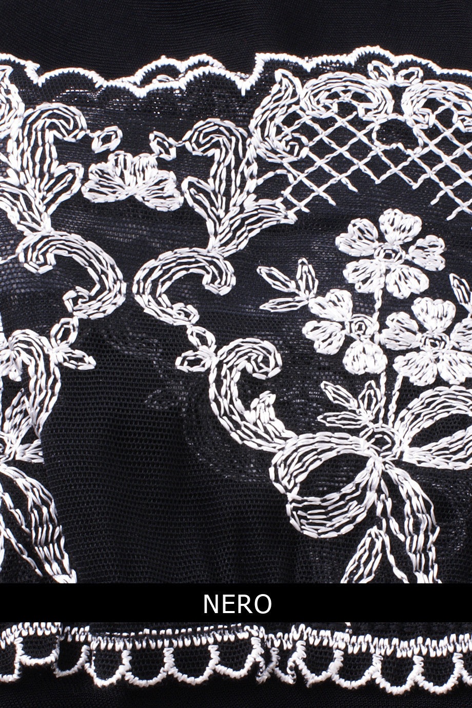 TRASPARENZE SPOSA PSICHE Mαύρες Δαντελωτές Καλσοδέτες