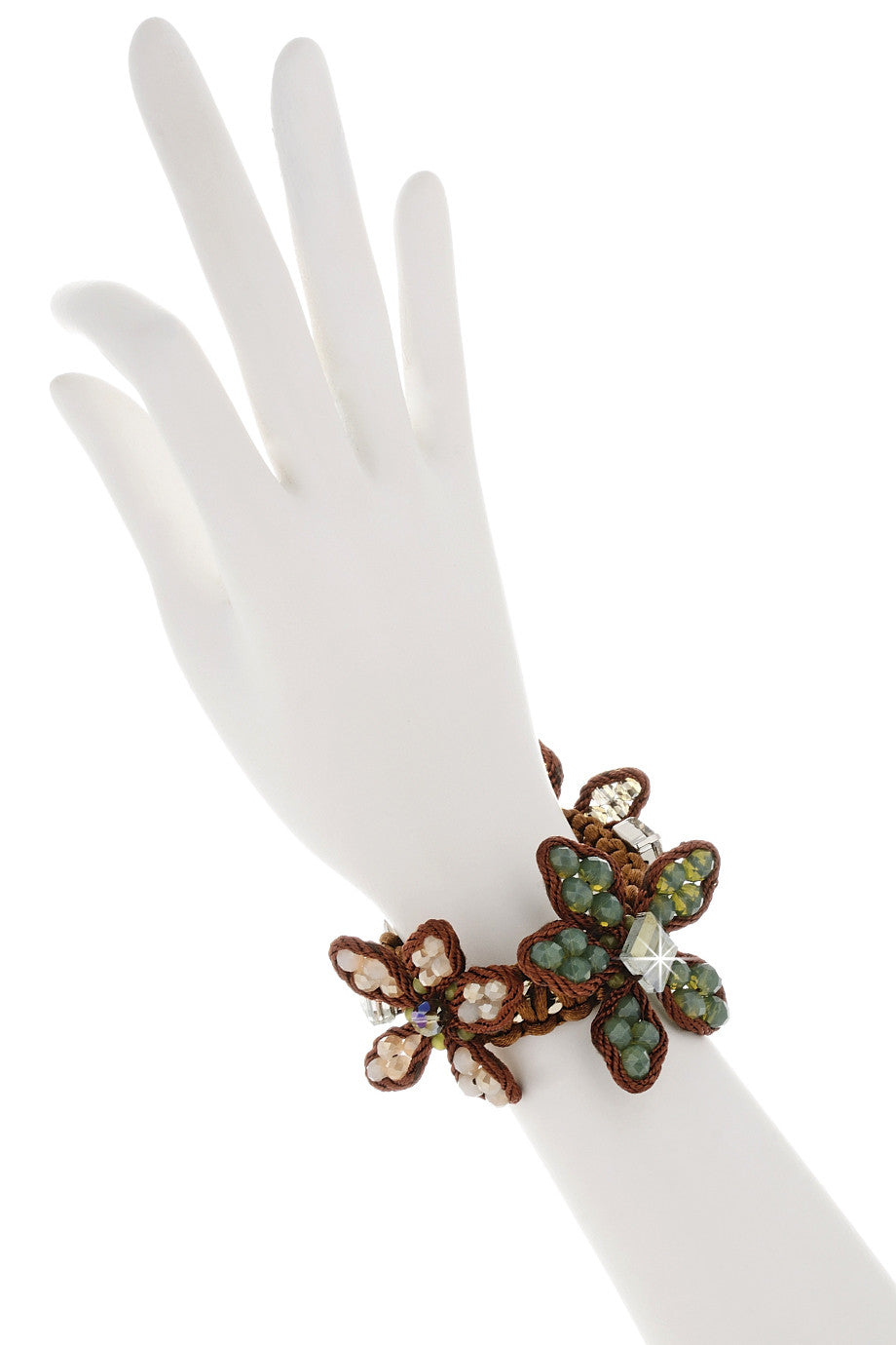 Καφέ Βραχιόλι με Χάντρες - Vanity Her | Κοσμήματα