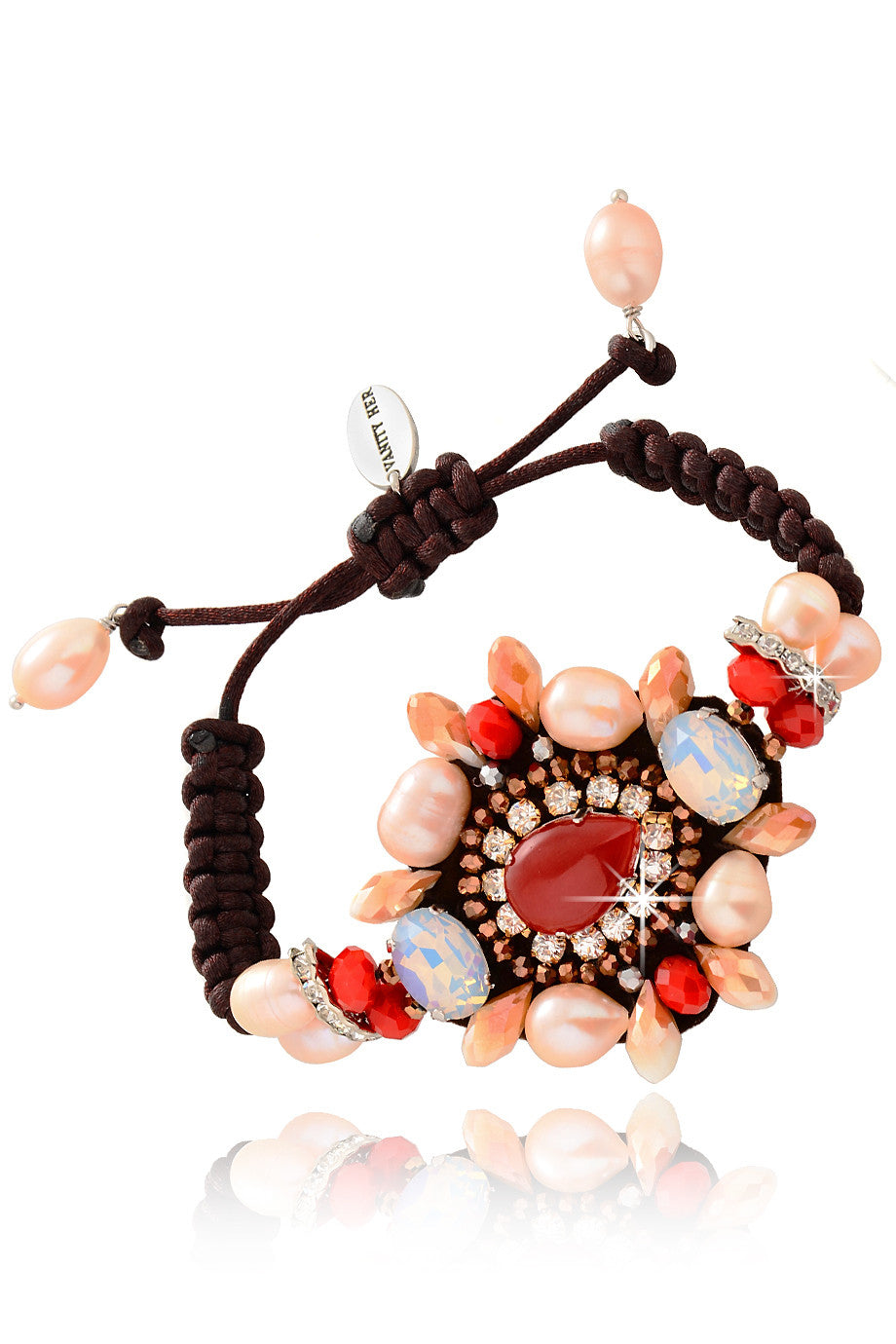 Πολύχρωμο Βραχιόλι με Κρύσταλλα - Vanity Her | Κοσμήματα