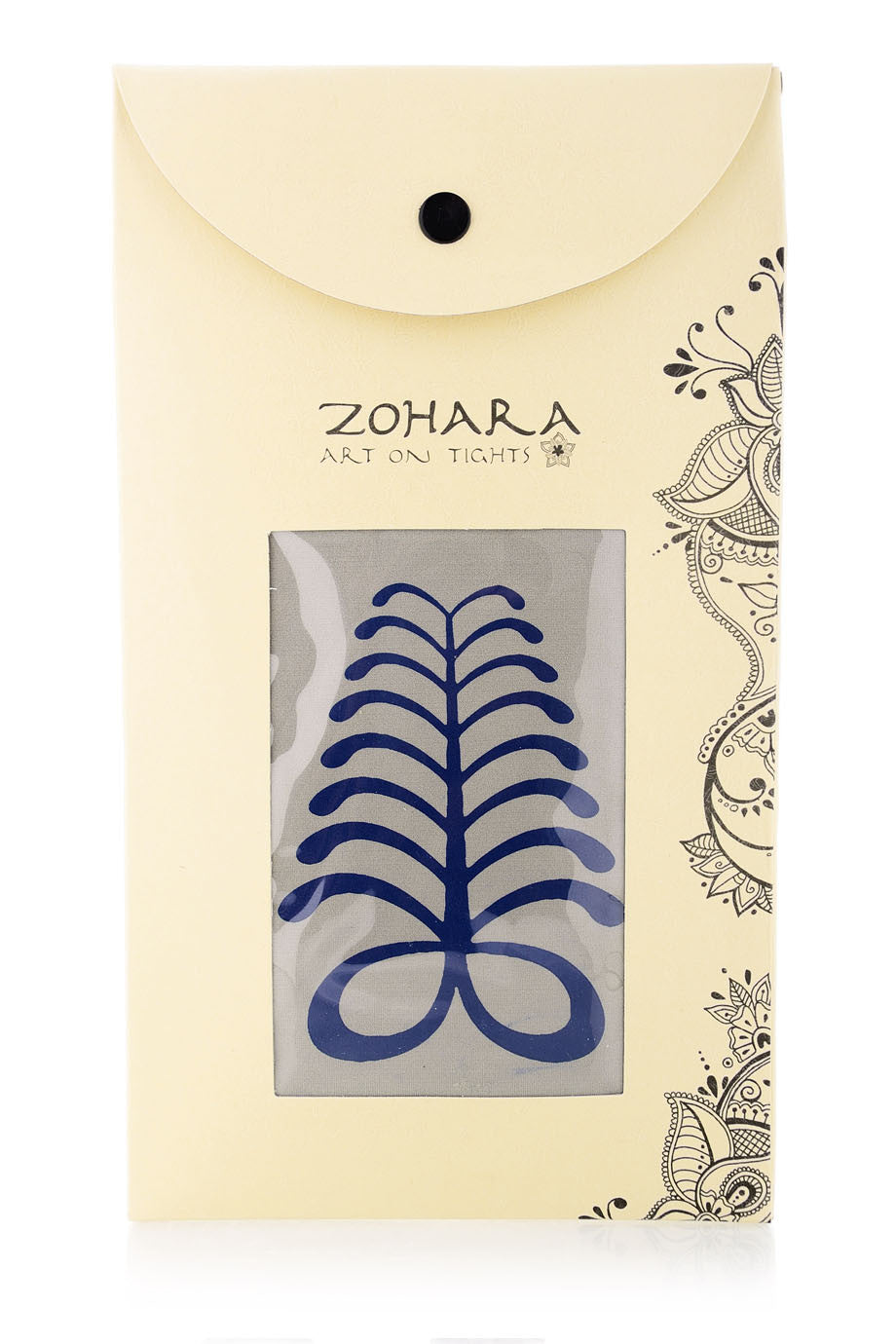 ZOHARA RIBBON Γκρι Καλσόν με Τύπωμα