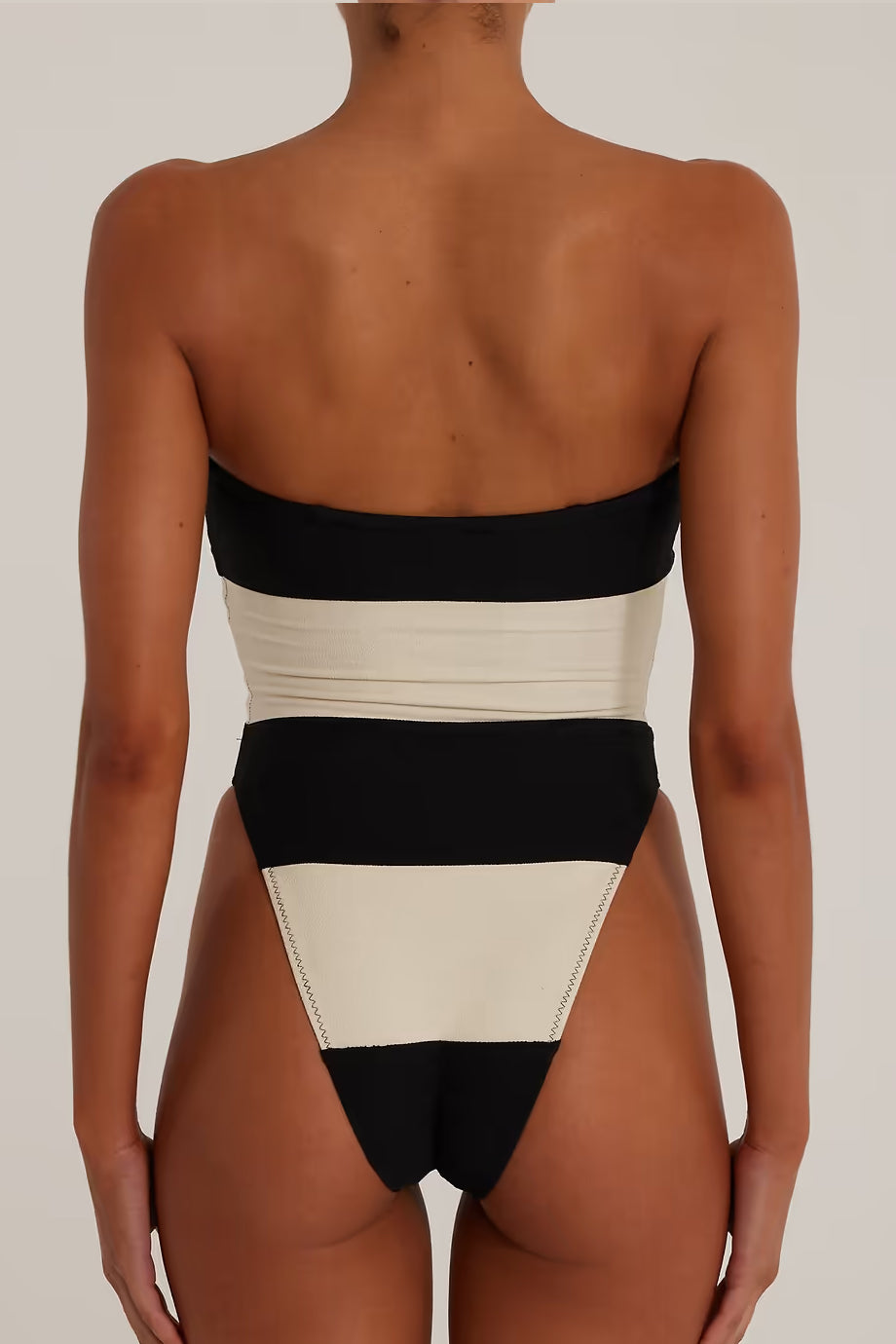 Alta Línea Maillot Une Pièce Rayé