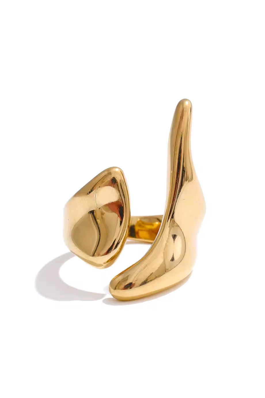 Lunave Δαχτυλίδι με Γλυπτό Σχέδιο | Κοσμήματα - Δαχτυλίδια - Jewelry Rings |  Lunave Sculptural Ring