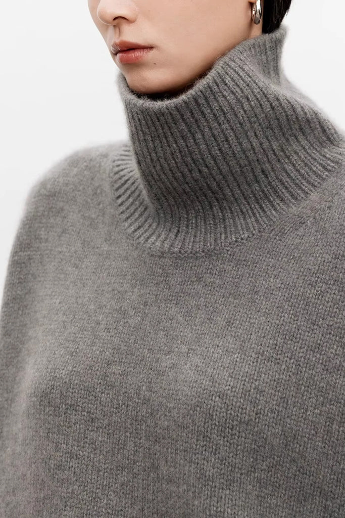 Lotus Πουλόβερ με Ζιβάγκο | Πουλόβερ Πλεκτά Knitwear| Lotus Oversized Turtleneck Sweater