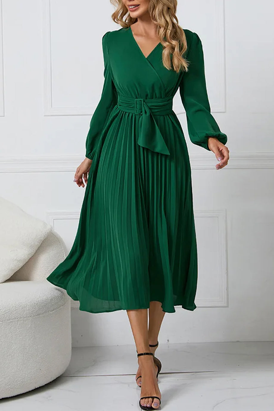 Vionelle Πλισέ Midi Φόρεμα | Φορέματα - Dresses | Vionelle Pleated Midi Dress