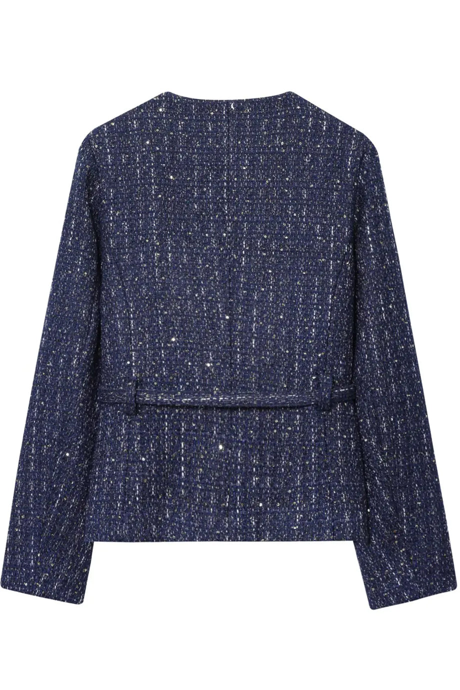 Marcelline Κοντό Σακάκι με Ζωνάκι | Γυναικεία Σακάκια - Woman Blazer | Marcelline Cropped Jacket with Belt Detail