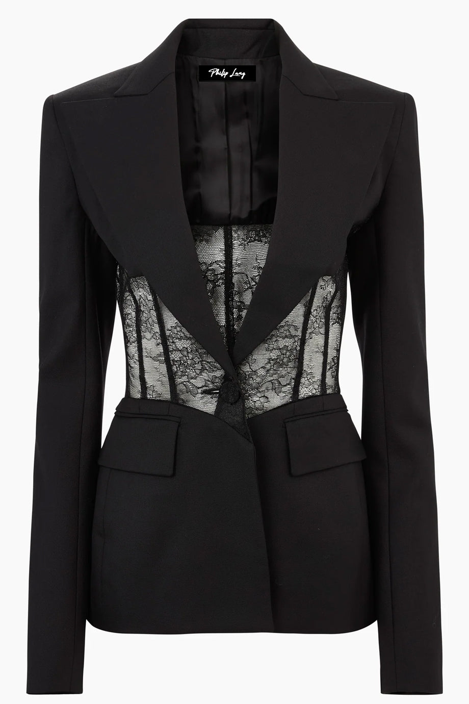 Melvane Σακάκι με Δαντελένια Λεπτομέρεια | Σακάκια - Blazers | Melvane Blazer with Lace Detail