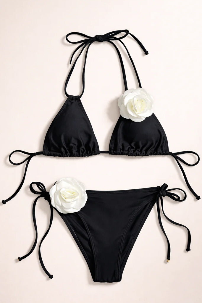 Muse Bikini Swimwear with Flowers