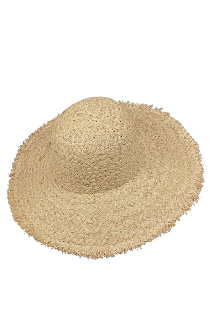 Trillum Beige Straw Hat