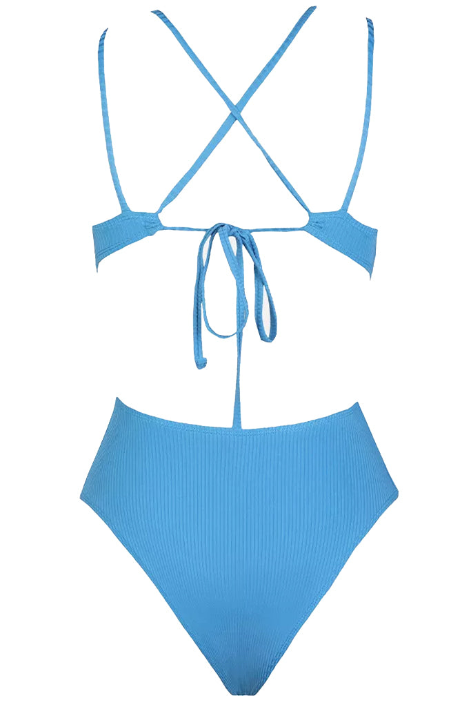 Viona Γαλάζιο Ολόσωμο Μαγιό | Γυναικεία Μαγιό - Ολόσωμα Μαγιό - Beachwear