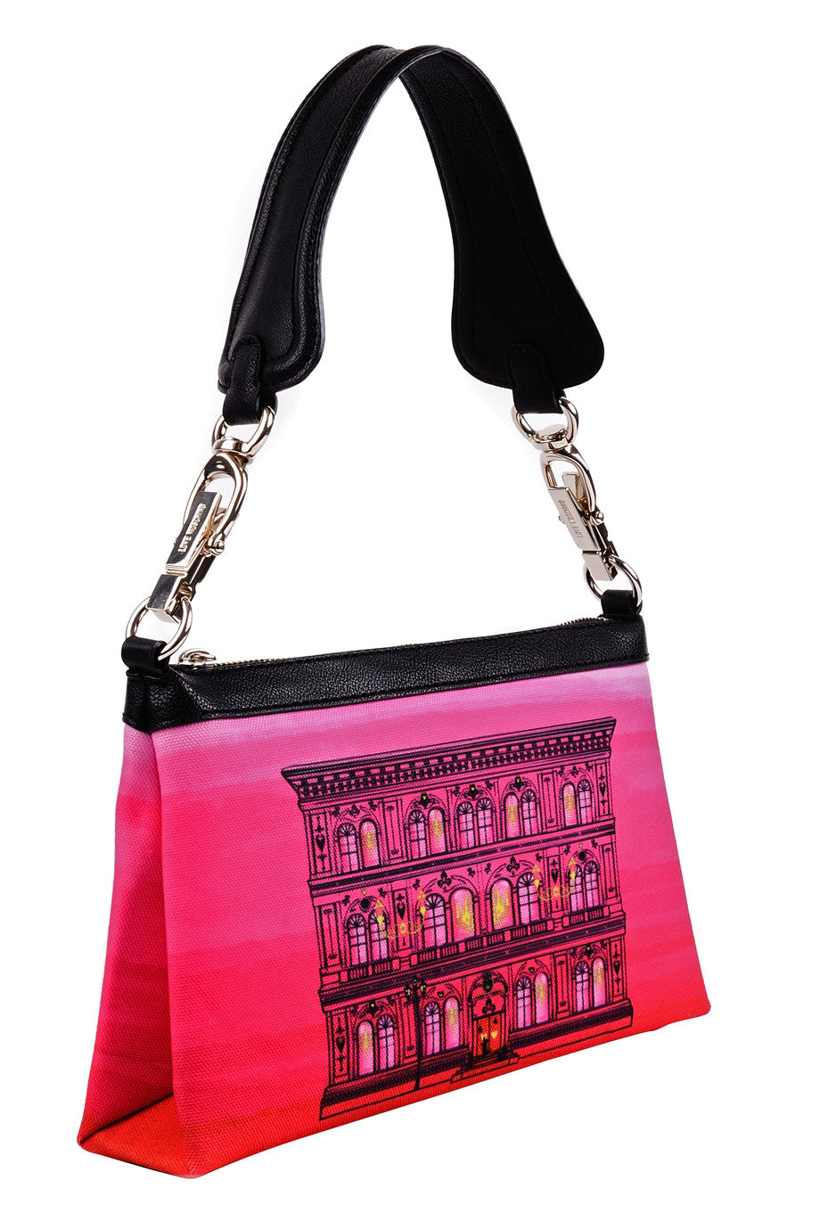 Palazzo Fuchsia Pink Shoulder Bag
